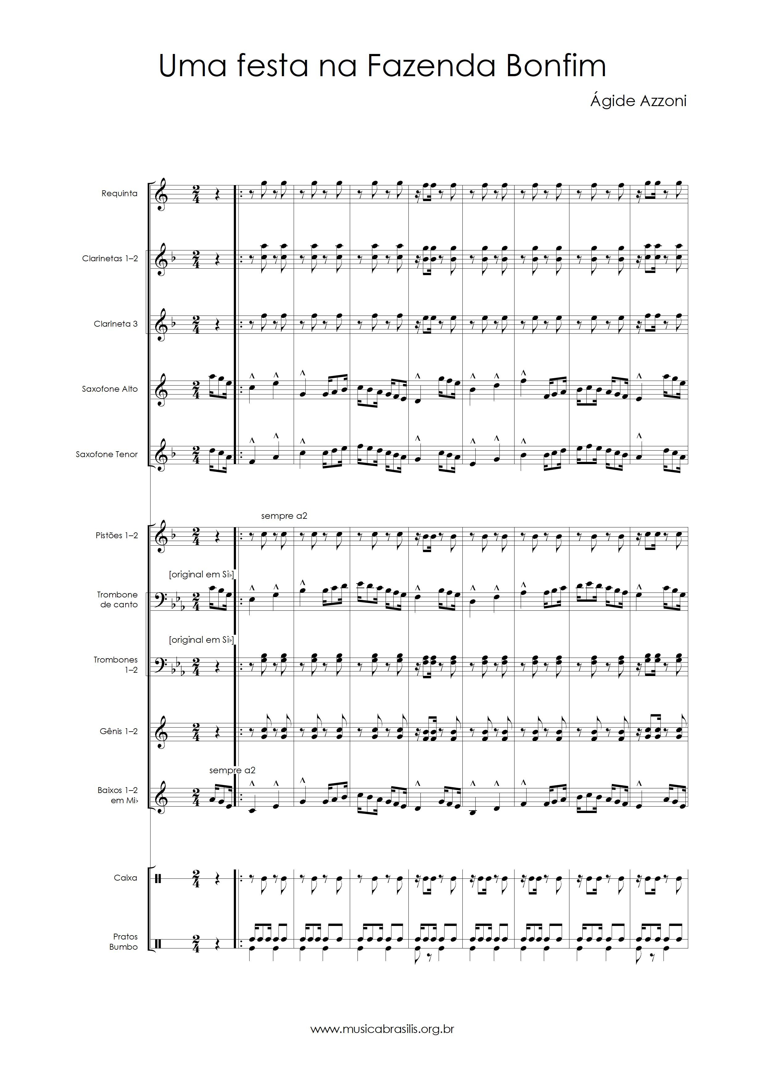 Uma festa na Fazenda Bonfim