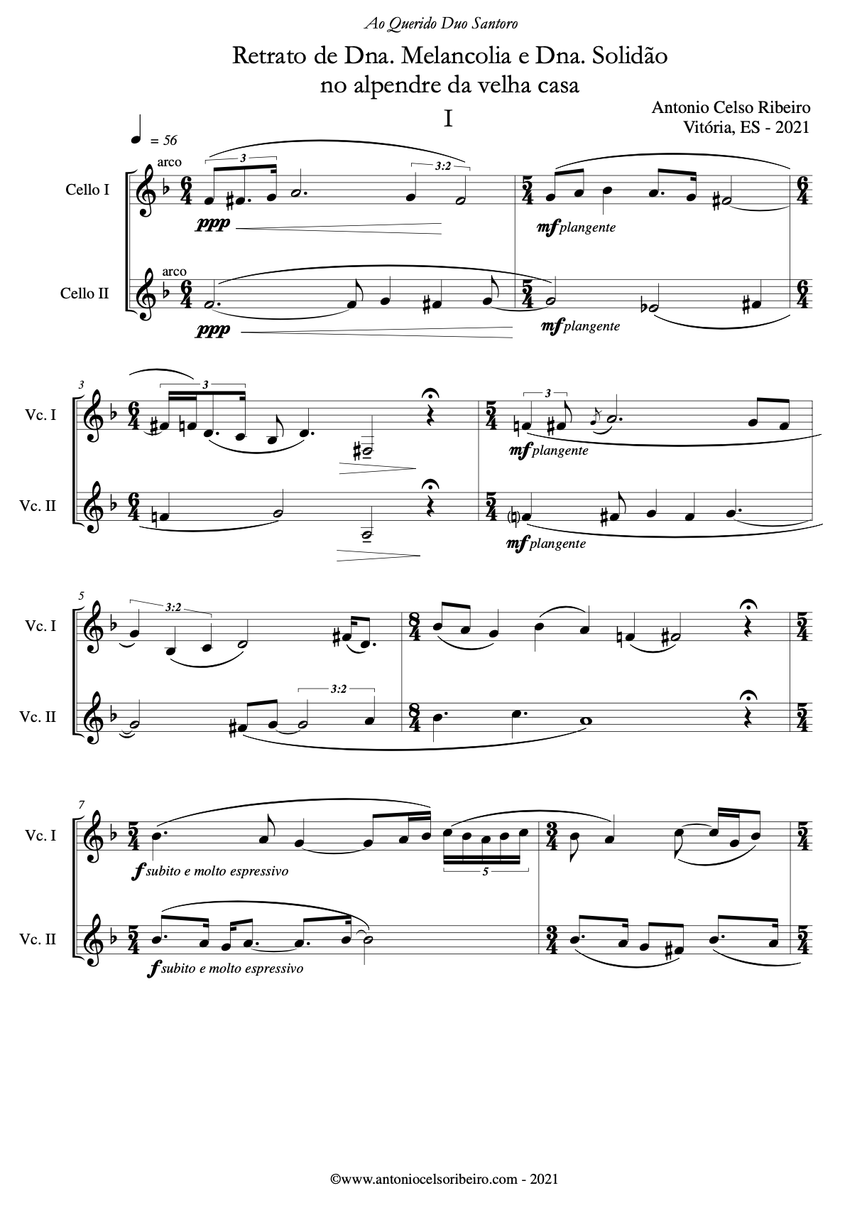 Retrato de D. Melancolia e D. Solidão no alpendre da velha casa