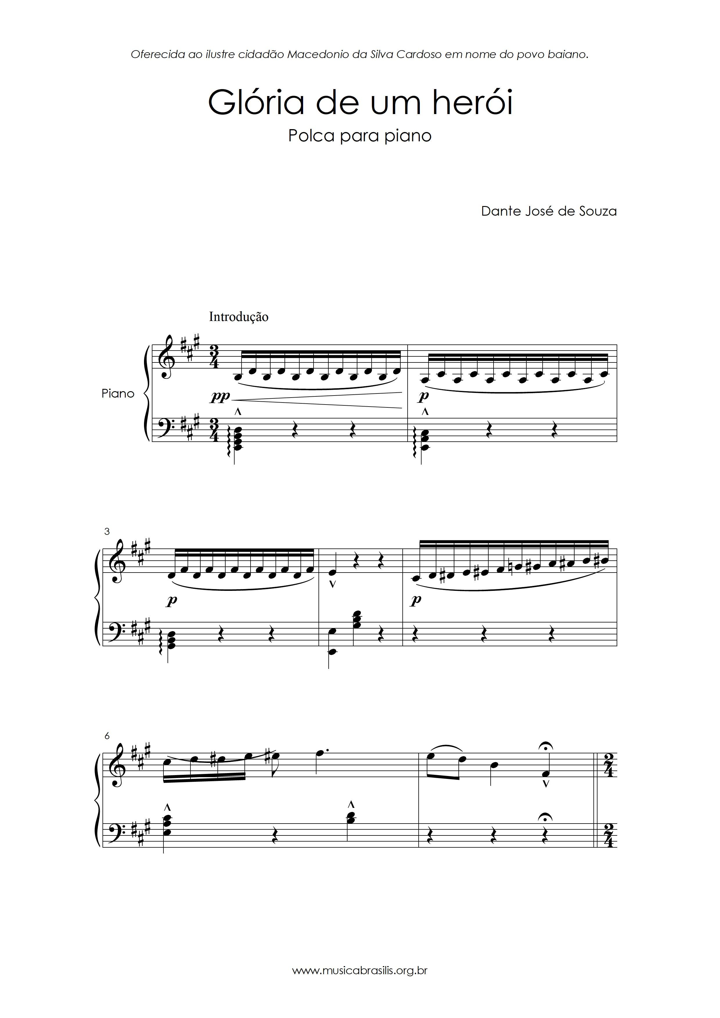 Glória de um herói