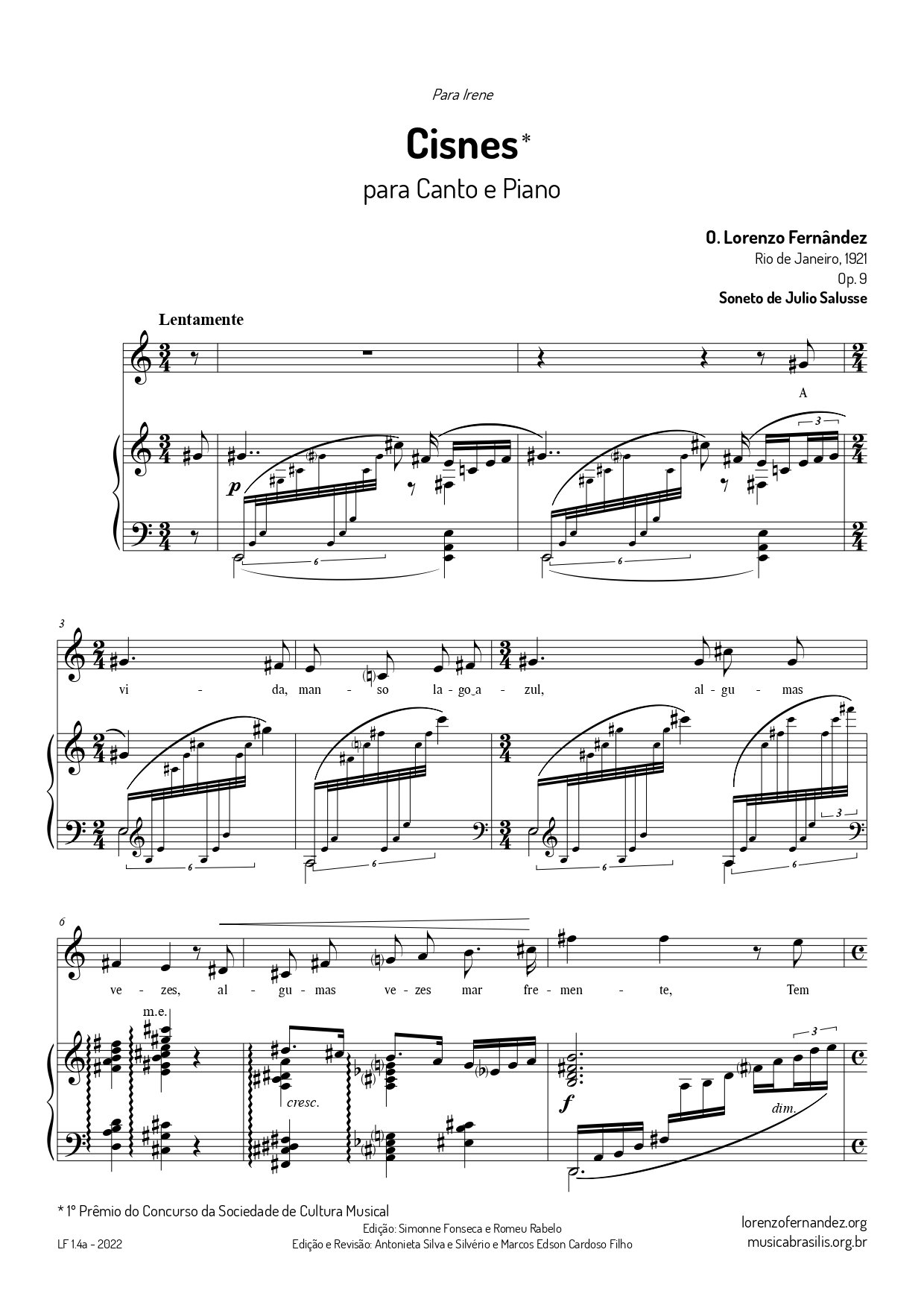 Cisnes op.9