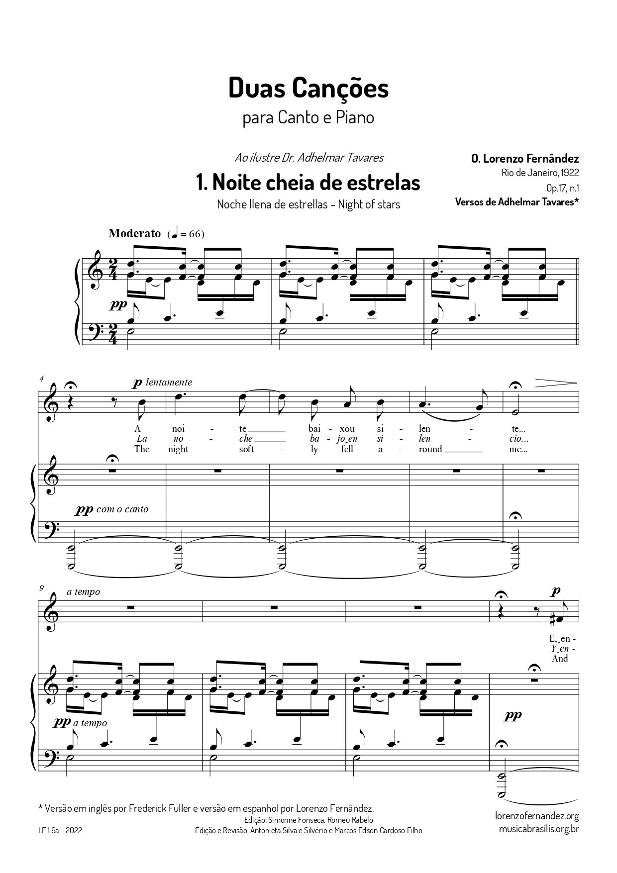 Duas canções op.17