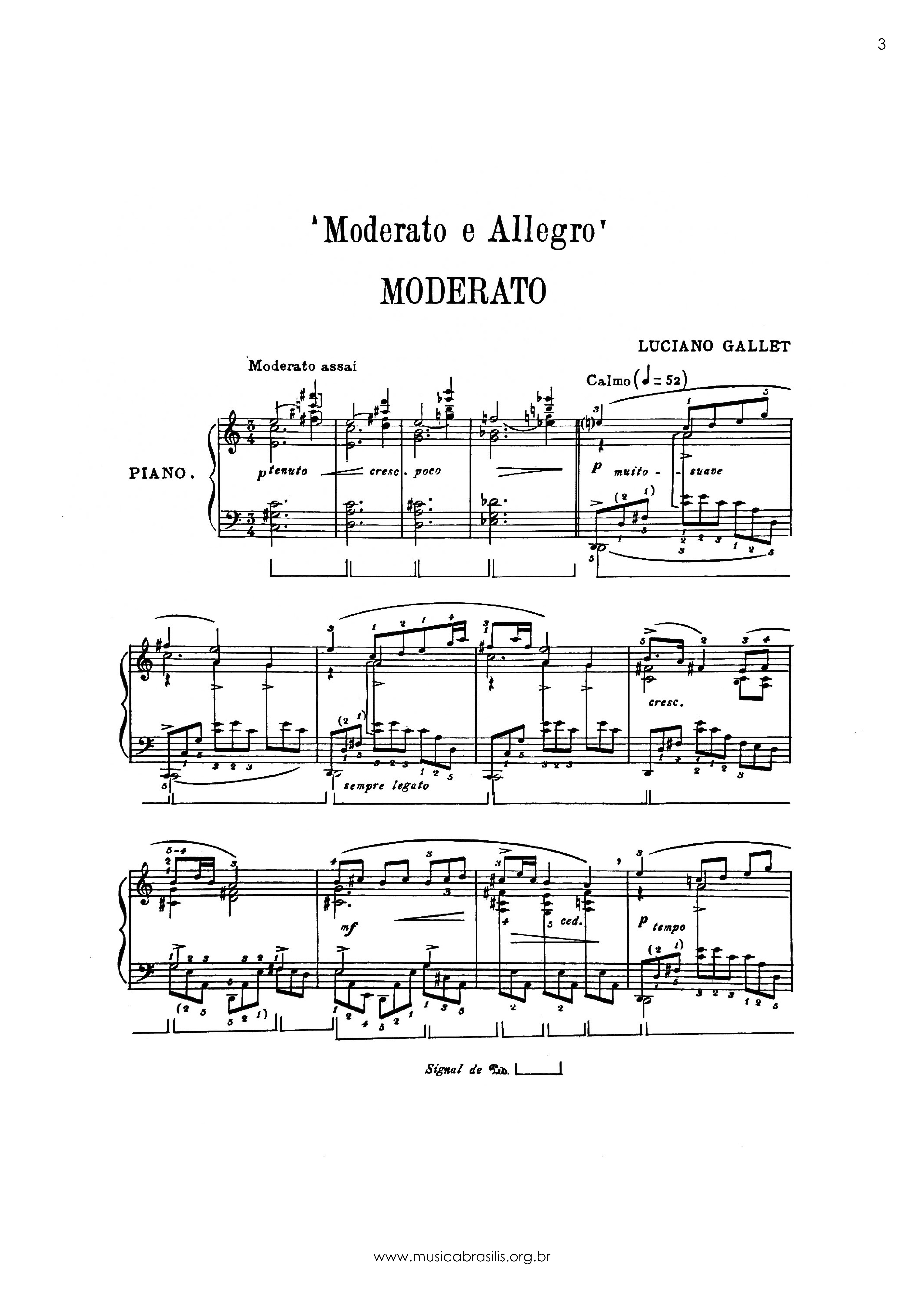 Moderato e Allegro