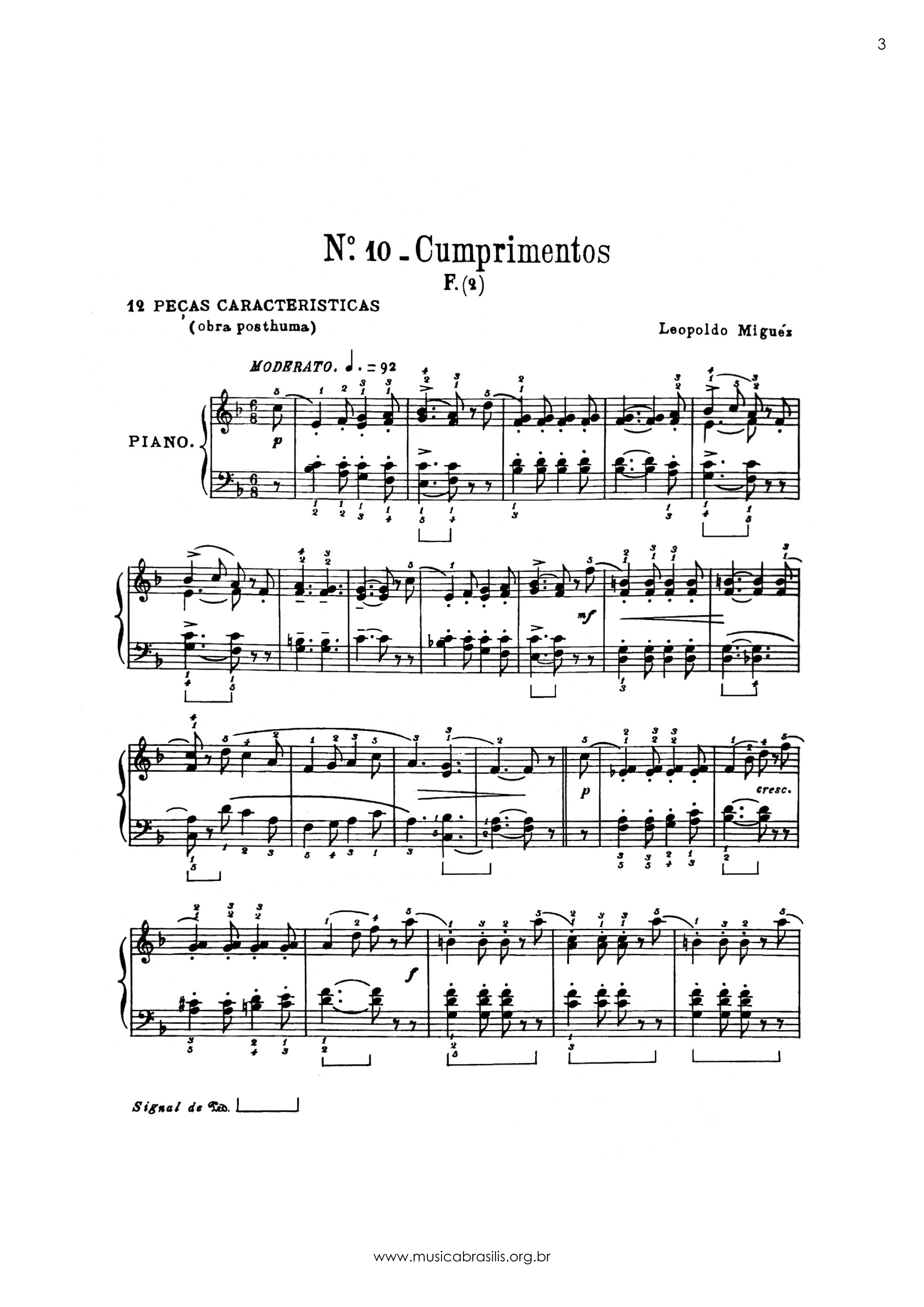 Cumprimentos (n. 10)