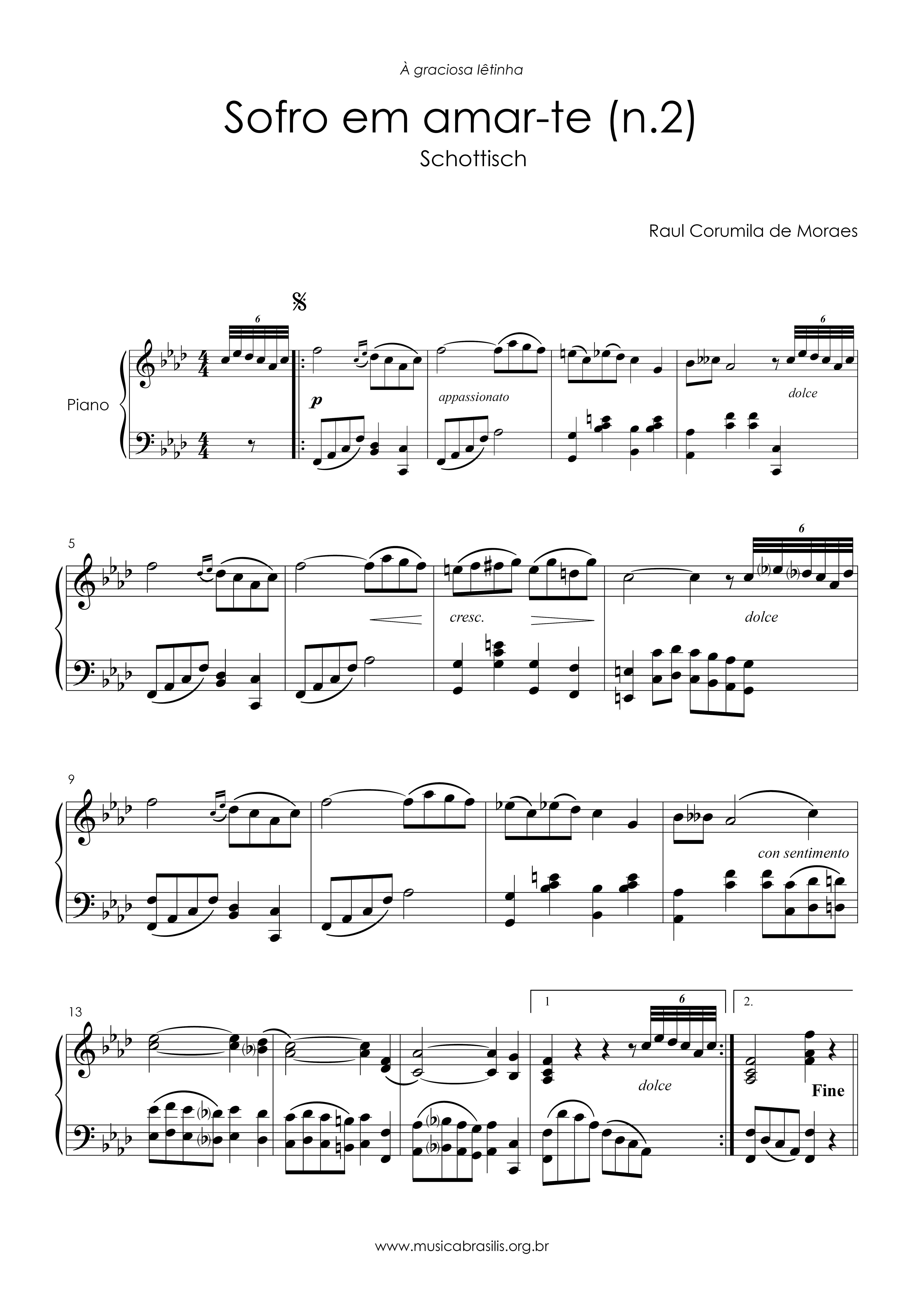 Sofro em amar-te (n.2)