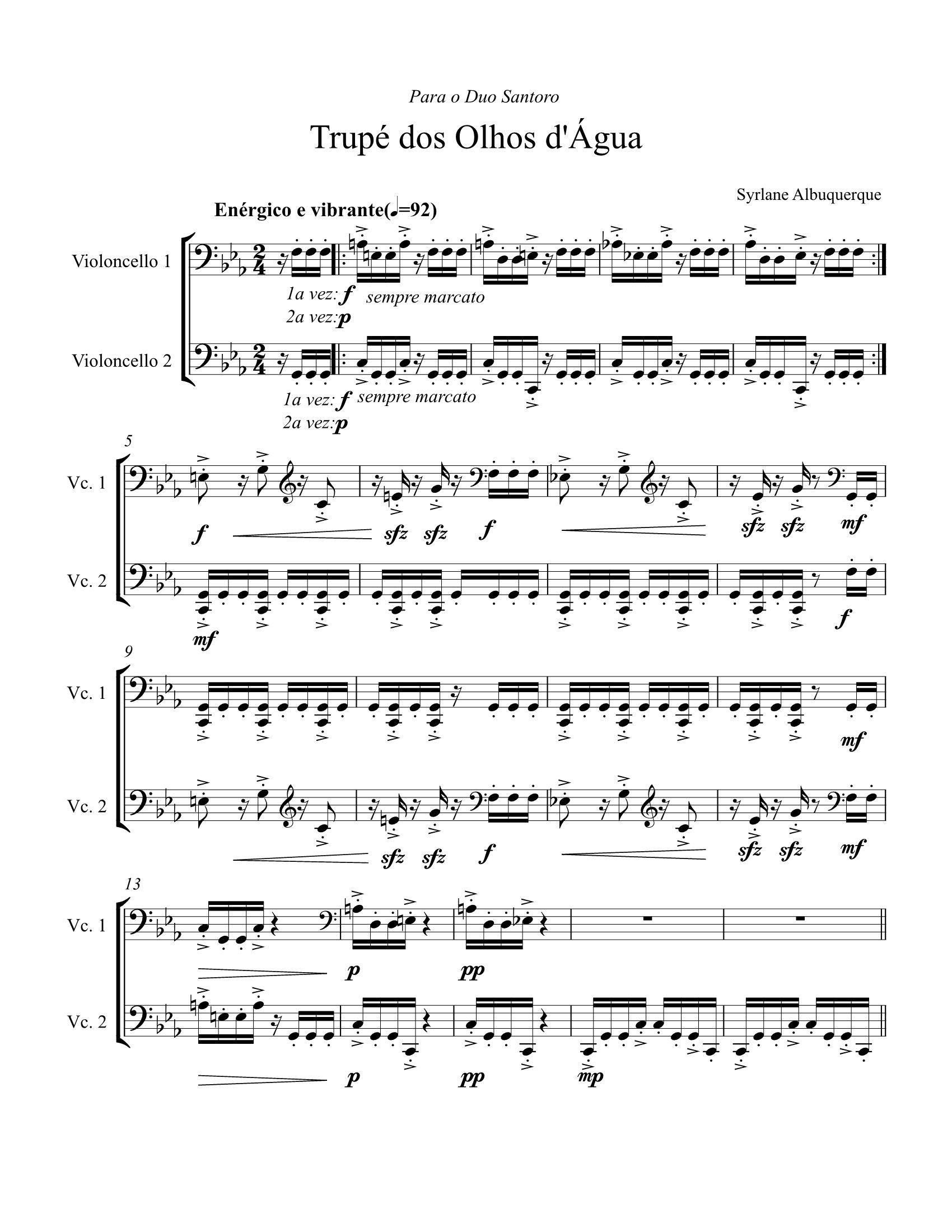 Trupé dos Olhos d'Água