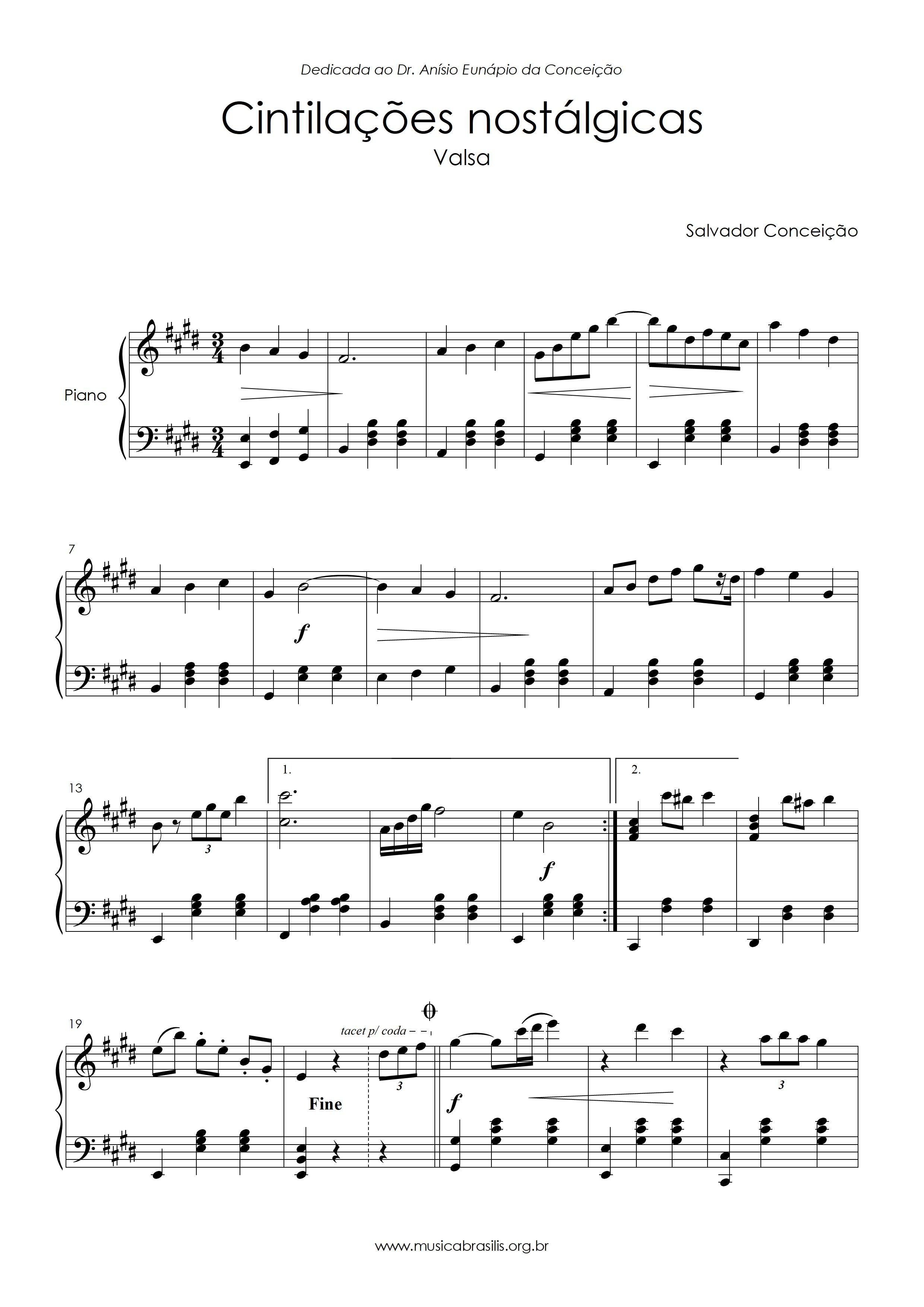 Cintilações nostálgicas