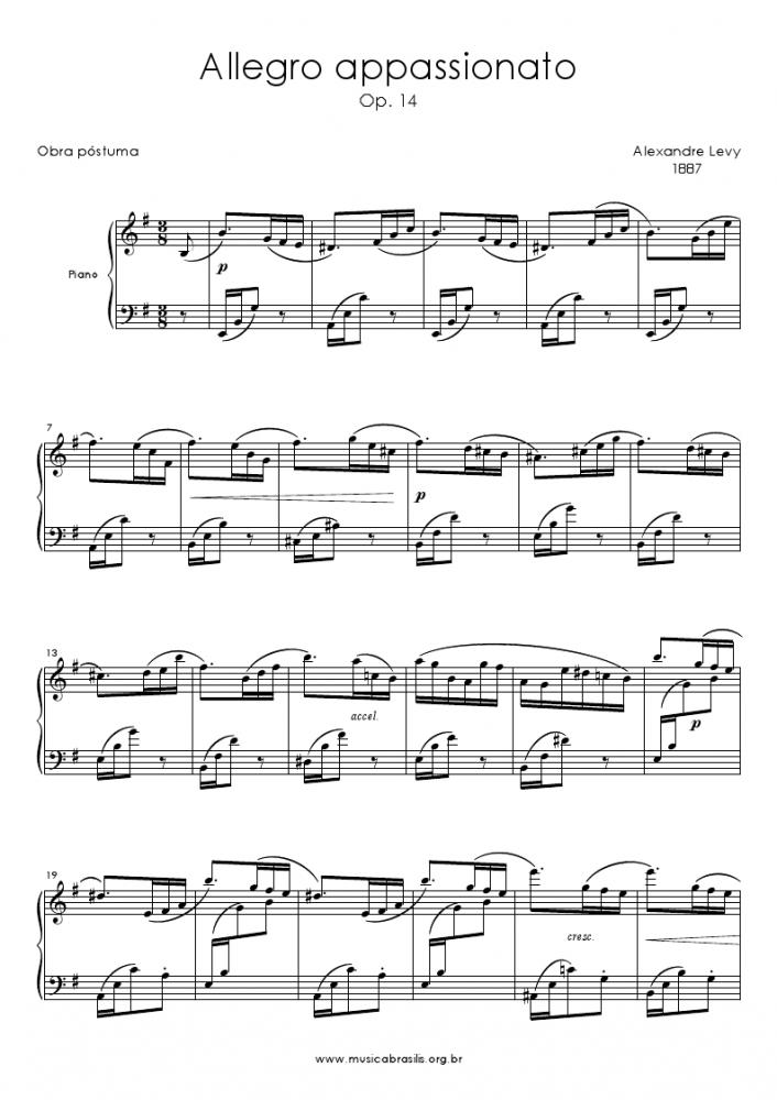 Allegro appassionato Op. 14