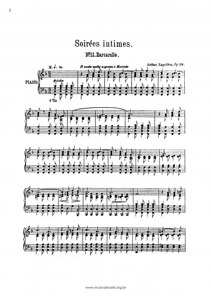 Barcarolle - Opus 59, Nº 11
