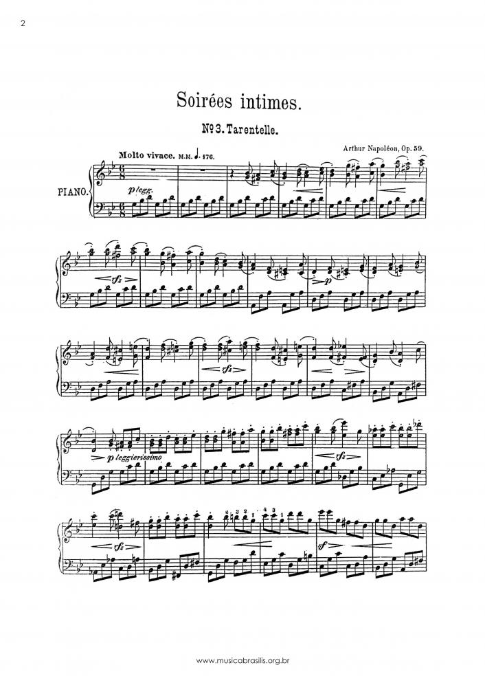 Tarentelle - Opus 59, Nº 3