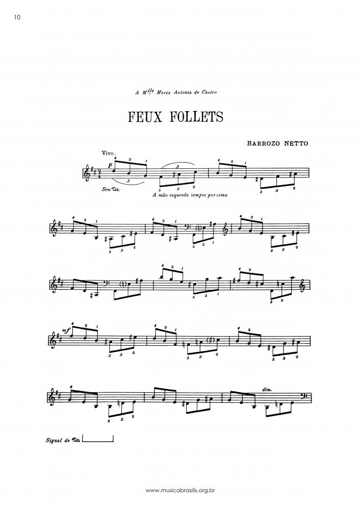 Feux-follets - Fogos Fátuos Op. 24 nº 3