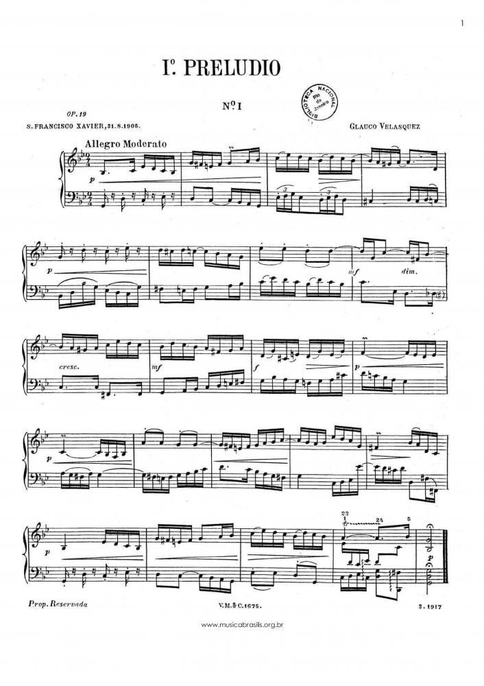 Due piccolli pezzi per piano - Opus 19