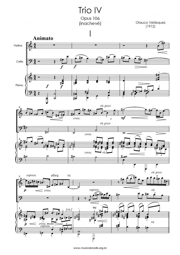 Trio IV - Opus 106
