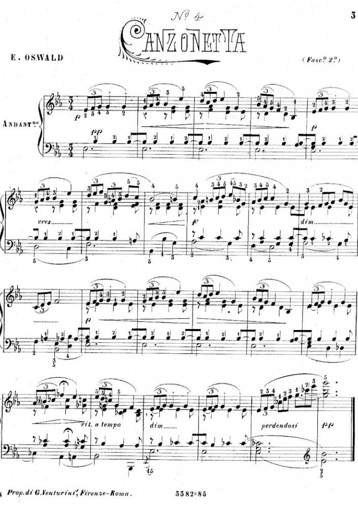 Canzoneta Op. 2, nº4