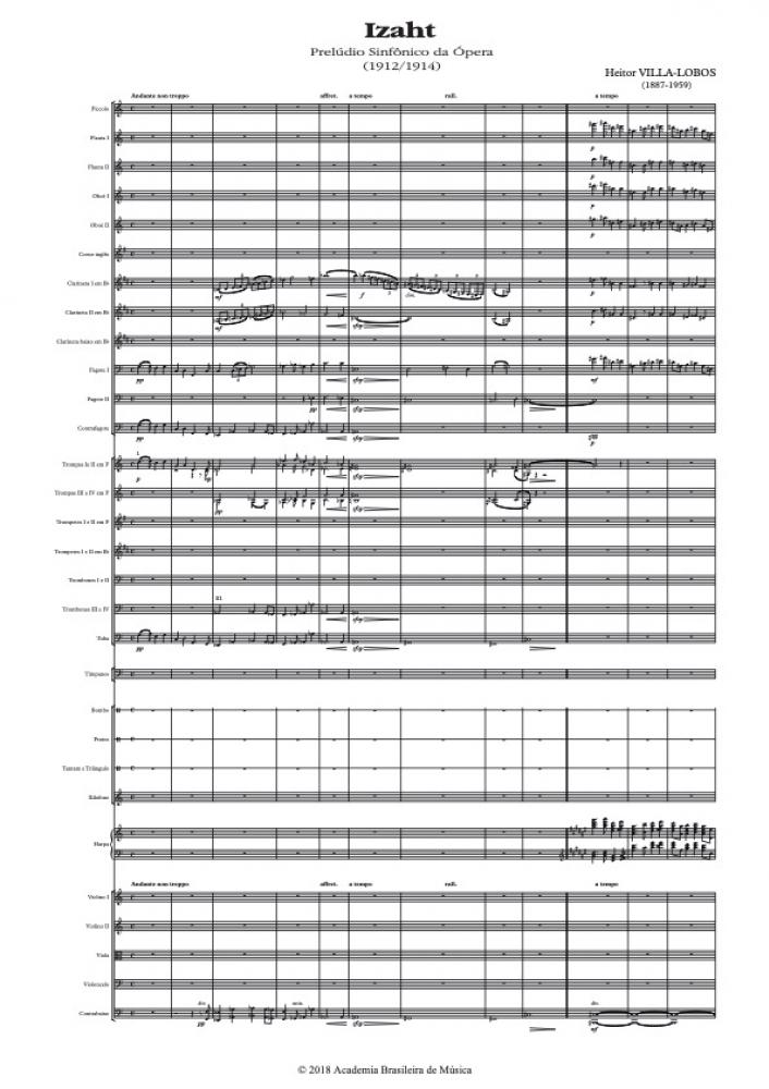 Izaht - Prelúdio sinfônico da ópera
