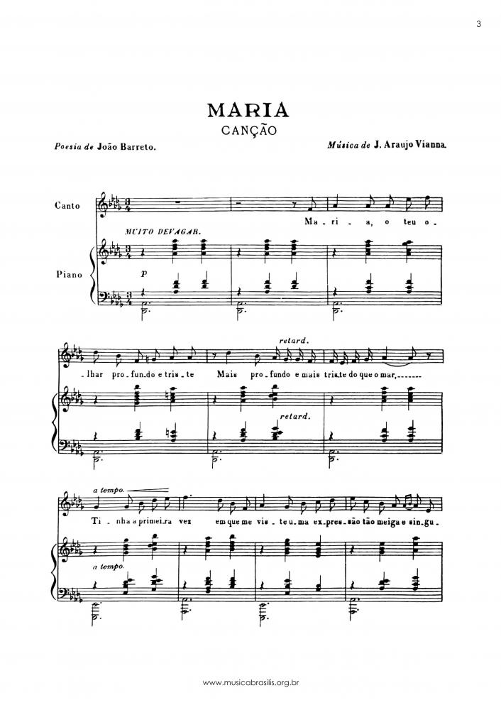 Maria - Canção