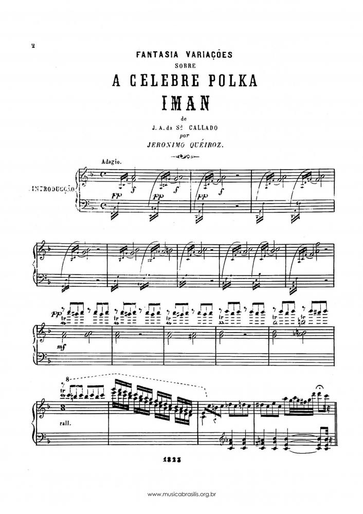 Fantasia variações sobre a célebre polca Iman - Por Jeronimo Queiroz