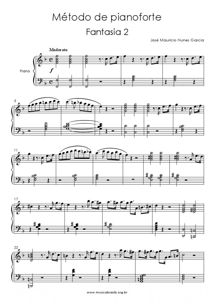 Método de pianoforte - Fantasia 2