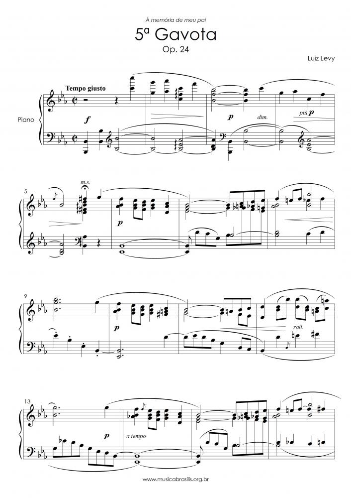 5ª Gavota - Op. 24