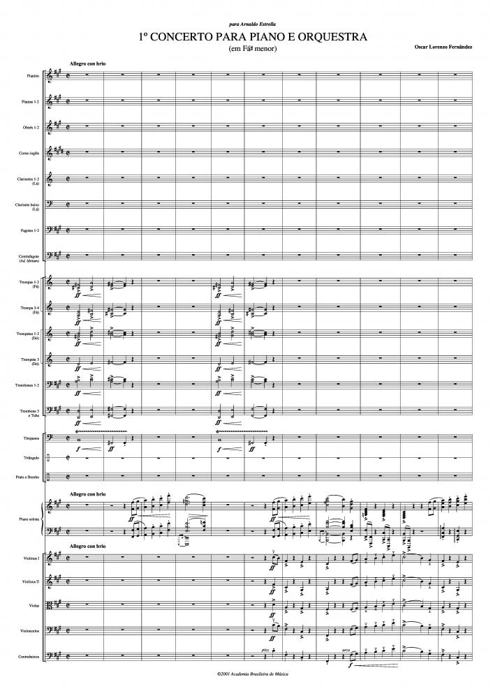 Concerto n.1 para piano e orquestra